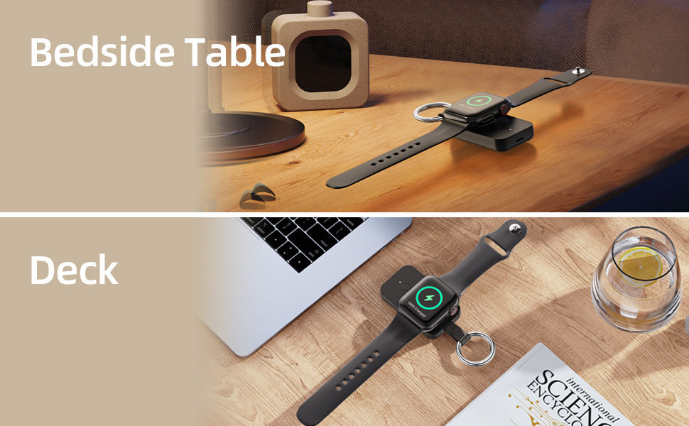 Magnetic Watch Wireless Charger Keychain