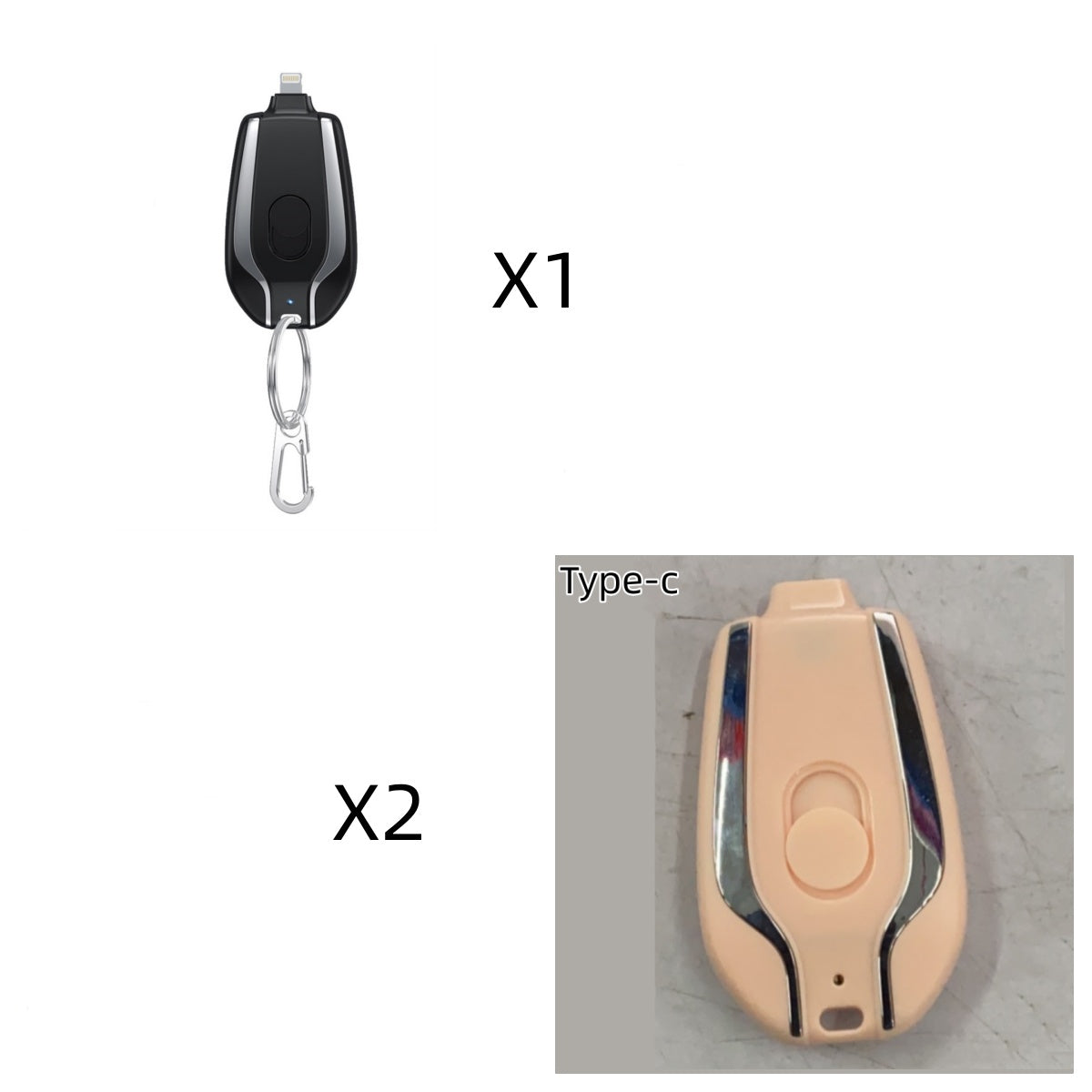 Mini Keychain Fast Charger