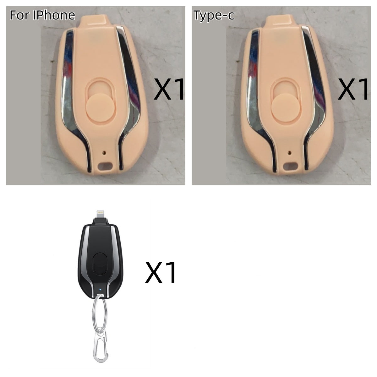 Mini Keychain Fast Charger
