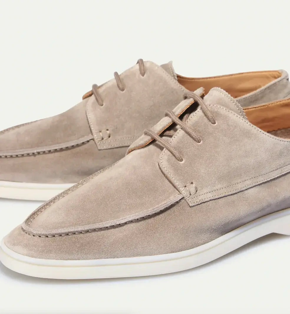 Tomás | Mocassins de Camurça Homem com Atacadores