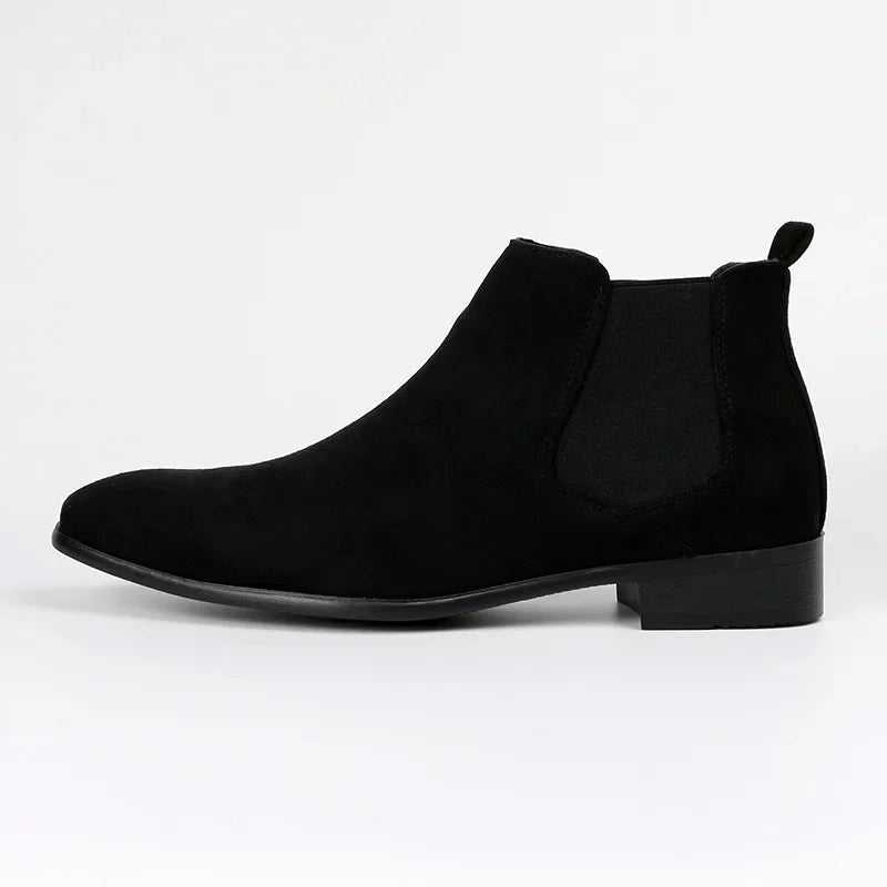 Marshall | Men's Suede Chelsea Ankle Boots Slip On