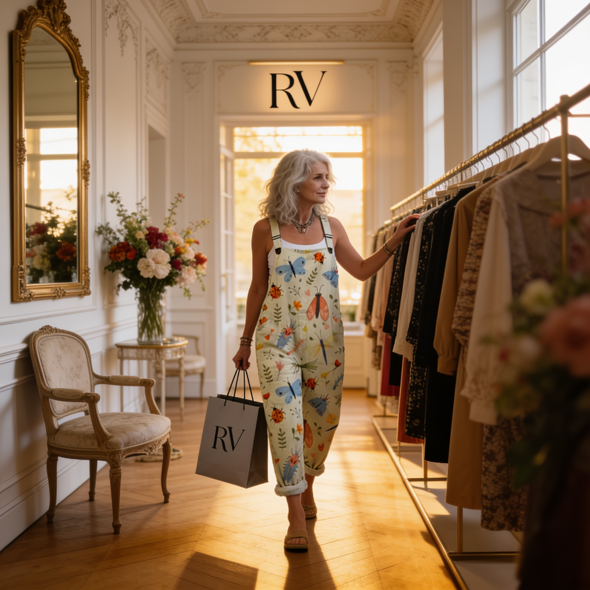 Aurora | Jardineiras Estampadas Riscas Mulher Alças Ajustáveis