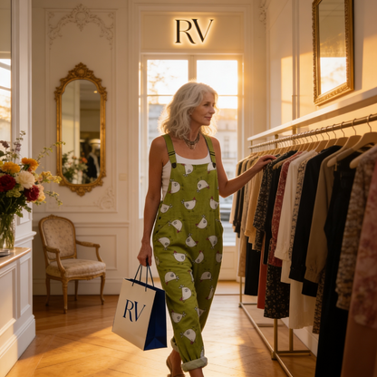 Aurora | Jardineiras Estampadas Riscas Mulher Alças Ajustáveis