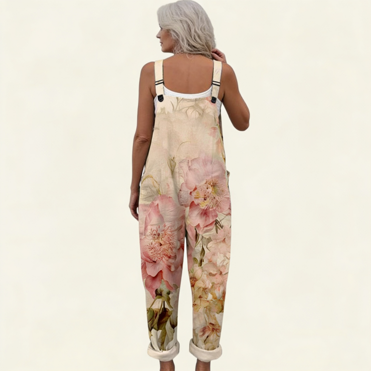 Aurora | Jardineiras Estampadas Riscas Mulher Alças Ajustáveis