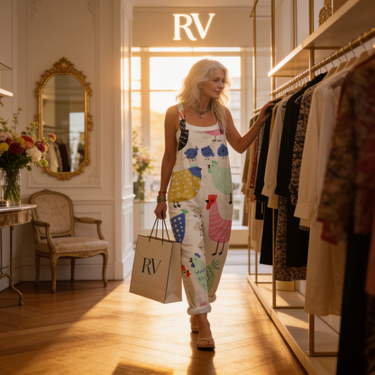 Aurora | Jardineiras Estampadas Riscas Mulher Alças Ajustáveis