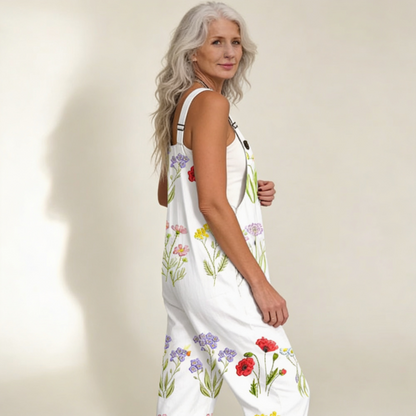 Aurora | Jardineiras Estampadas Riscas Mulher Alças Ajustáveis