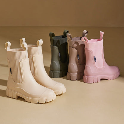 Beatriz | Botins Impermeáveis Mulher Sola Plataforma Antiderrapante