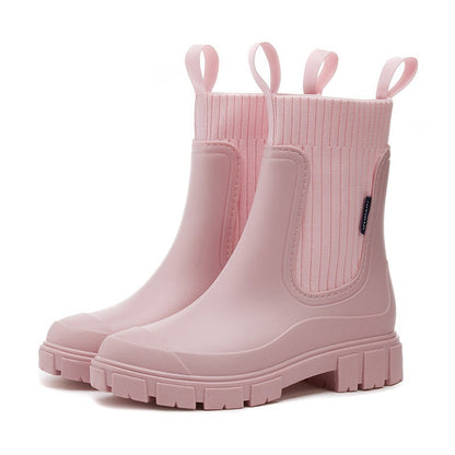 Beatriz | Botins Impermeáveis Mulher Sola Plataforma Antiderrapante