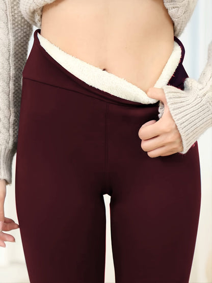 Beatriz | Leggings Térmicas Mulher Cintura Alta Forro Polar