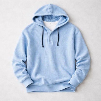 Bernardo | Hoodie de Algodão Waffle Homem com Capuz