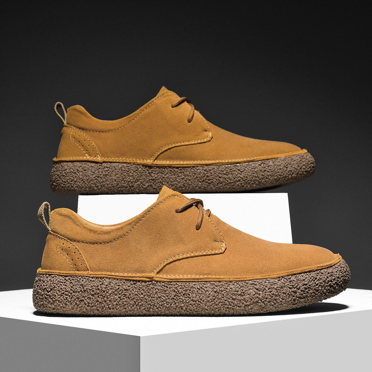 Bernardo | Sapatos Oxford de Camurça Homem com Atacadores