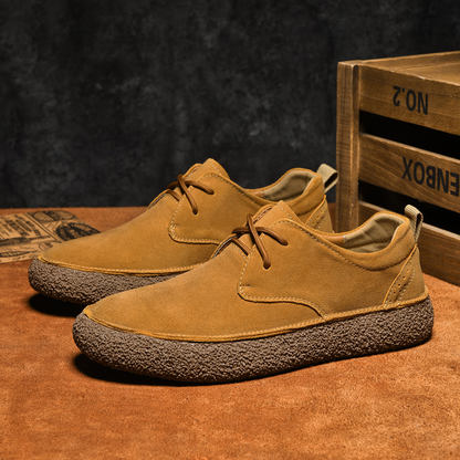 Bernardo | Sapatos Oxford de Camurça Homem com Atacadores