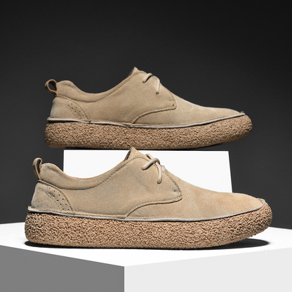 Bernardo | Sapatos Oxford de Camurça Homem com Atacadores