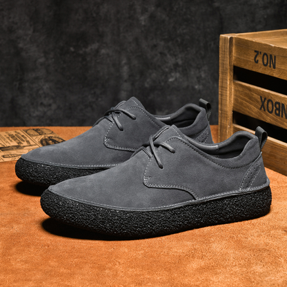 Bernardo | Sapatos Oxford de Camurça Homem com Atacadores