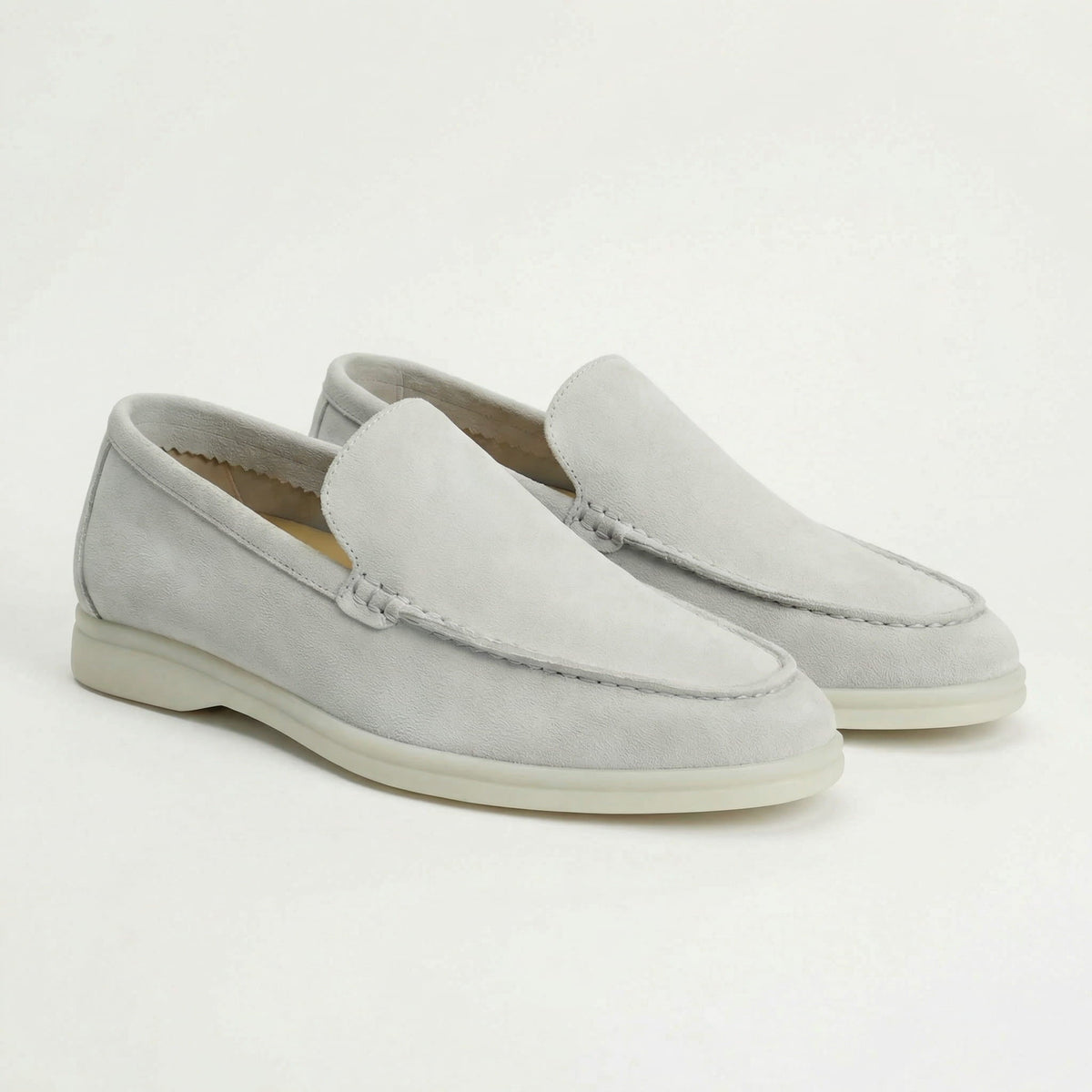 Carlos | Mocassins de Camurça Homem Sola Leve