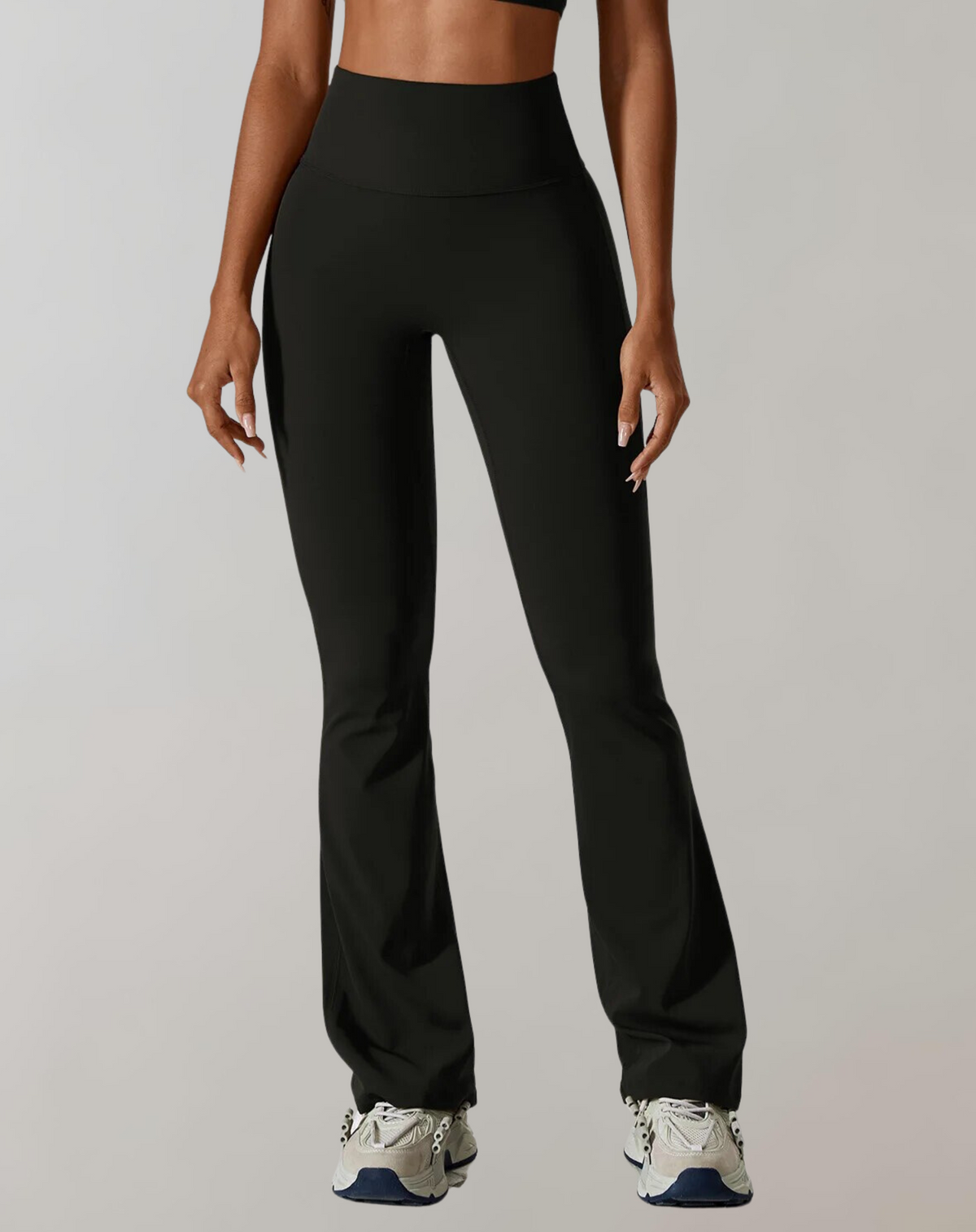 Catarina | Calças Wide Leg Cintura Alta Mulher Leggings Flare