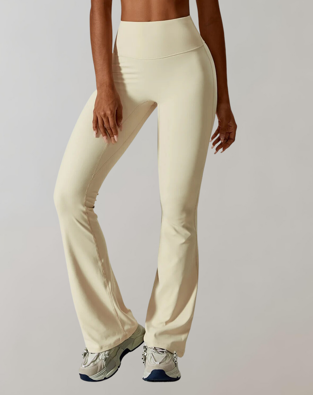 Catarina | Calças Wide Leg Cintura Alta Mulher Leggings Flare