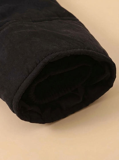 Cristina | Parka Acolchoada Mulher Gola de Pelo com Cordão