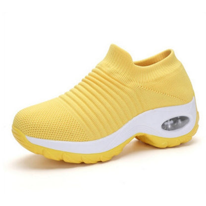 Paloma | Women's Knit Slip On Sneakers Air Cushion Sole