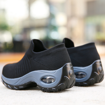 Paloma | Women's Knit Slip On Sneakers Air Cushion Sole