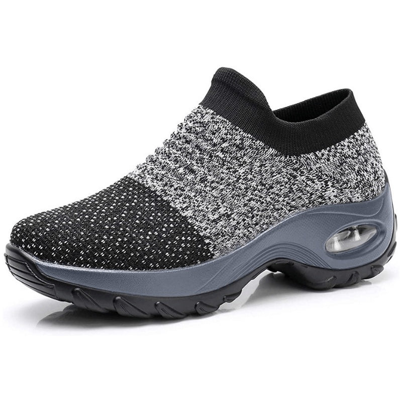 Paloma | Women's Knit Slip On Sneakers Air Cushion Sole