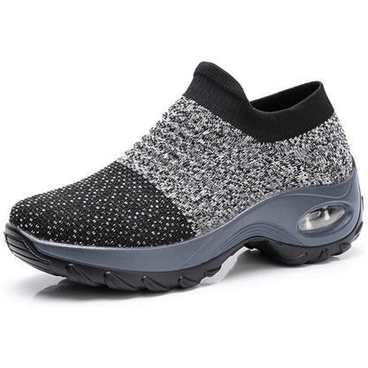 Paloma | Women's Knit Slip On Sneakers Air Cushion Sole