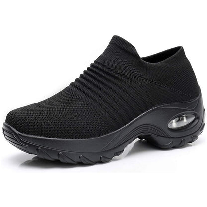 Paloma | Women's Knit Slip On Sneakers Air Cushion Sole