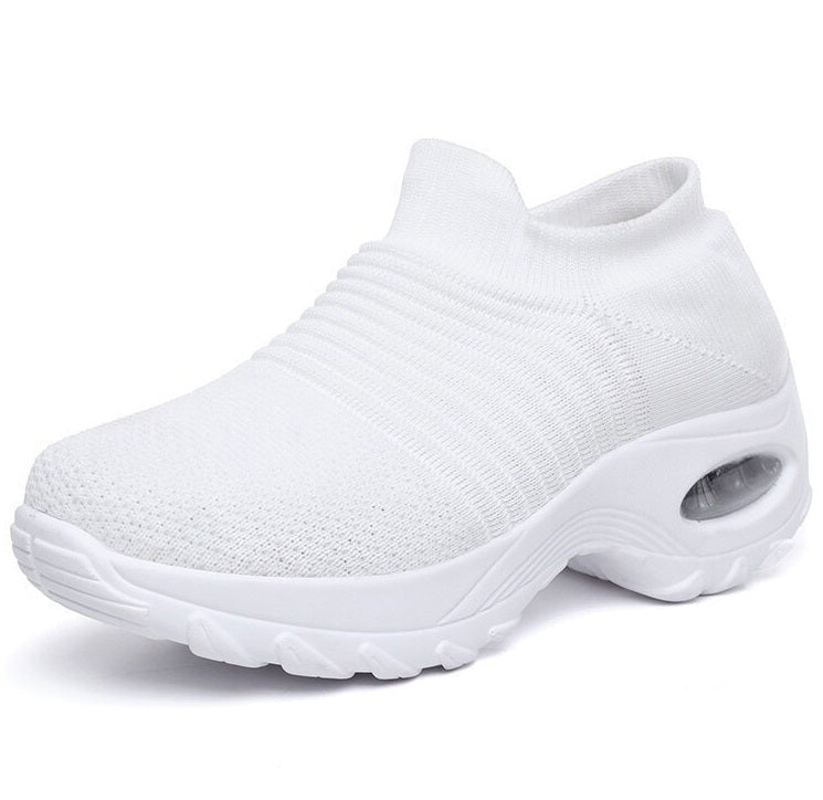 Paloma | Women's Knit Slip On Sneakers Air Cushion Sole