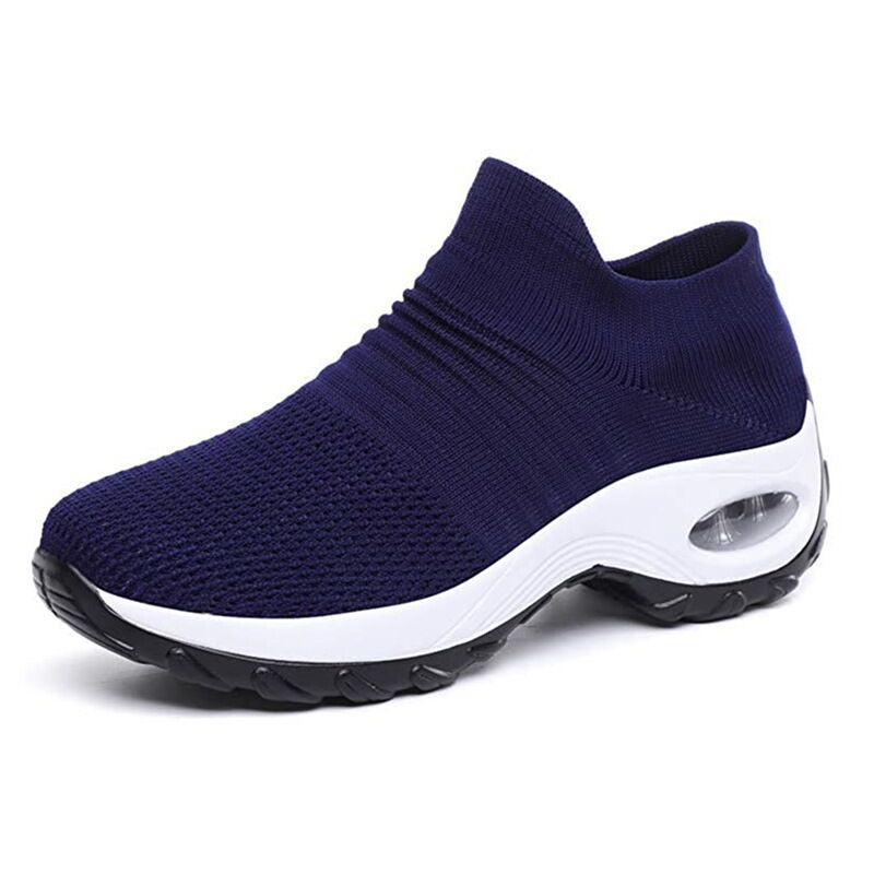 Paloma | Women's Knit Slip On Sneakers Air Cushion Sole
