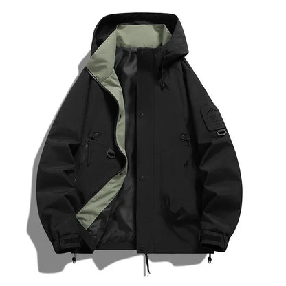 Dashiell | Men's Winter Jacket with Hood and Zip Pockets