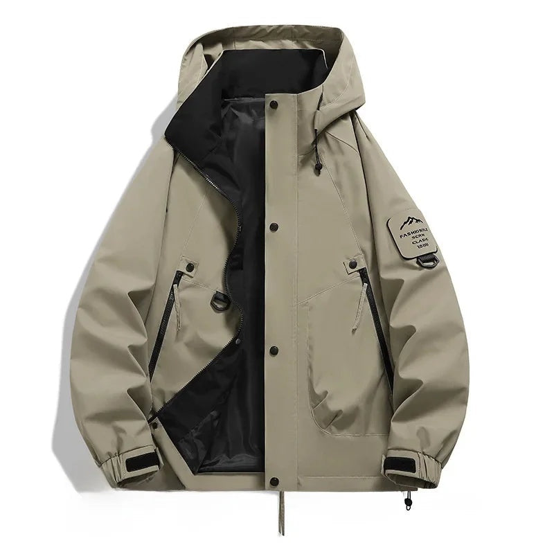 Dashiell | Men's Winter Jacket with Hood and Zip Pockets