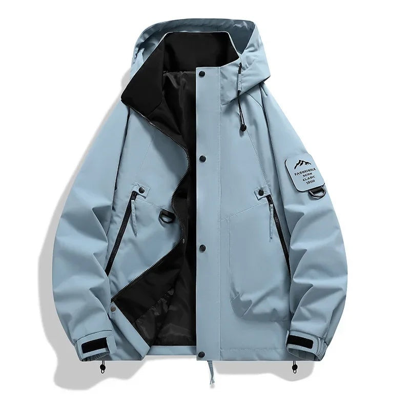 Dashiell | Men's Winter Jacket with Hood and Zip Pockets