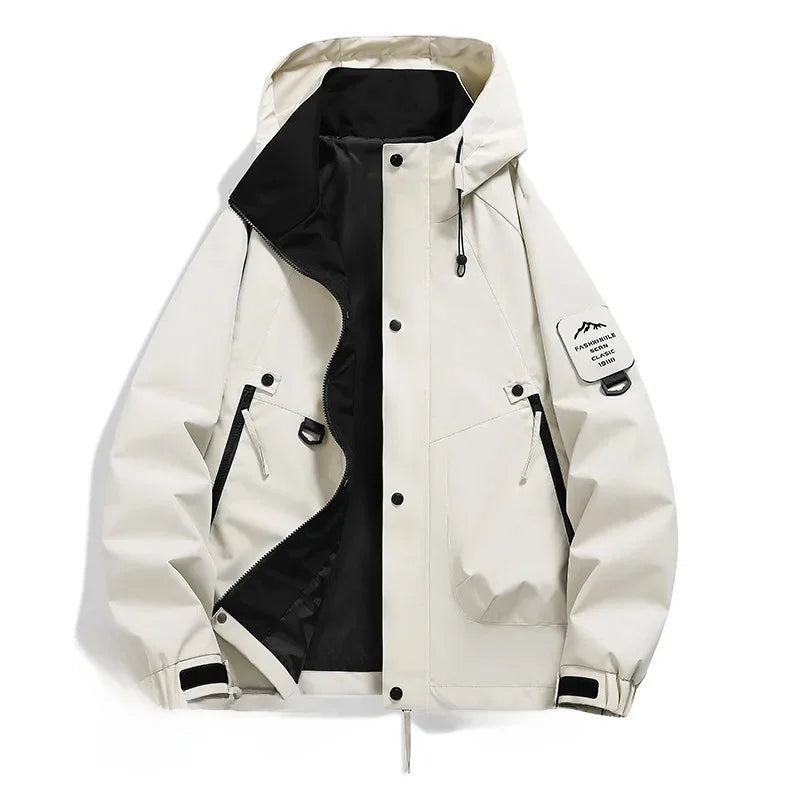 Dashiell | Men's Winter Jacket with Hood and Zip Pockets
