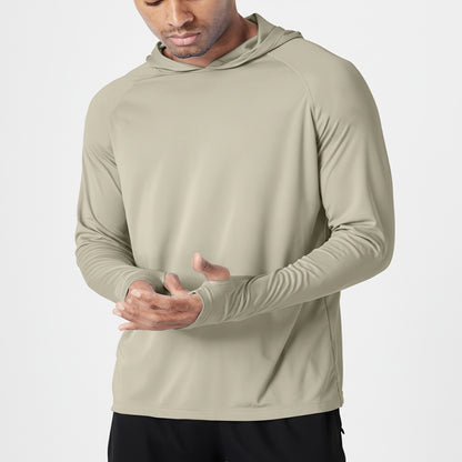 Diogo | Hoodie Homem Manga Comprida com Capuz Proteção UV