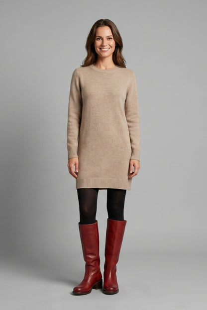 Filipa | Botas Cano Alto Mulher de Pele Biqueira Redonda