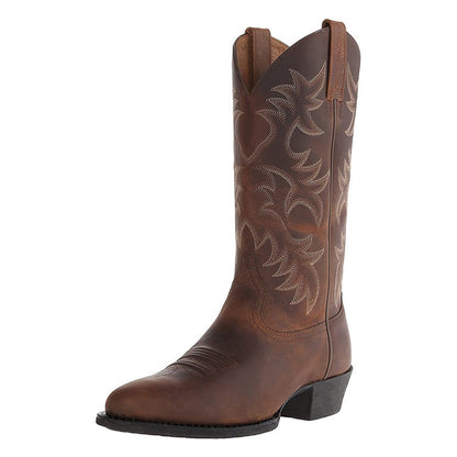 Filipa | Cowboy Boots Mulher Bordado Cano Médio