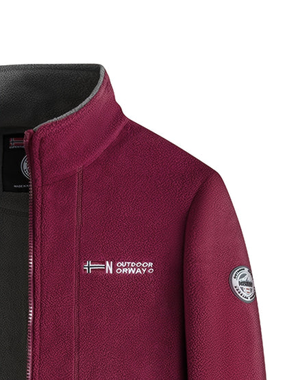 Gilberto | Veste Polar Homem Gola Alta com Fecho