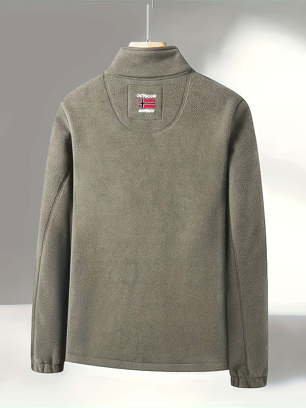 Gilberto | Veste Polar Homem Gola Alta com Fecho