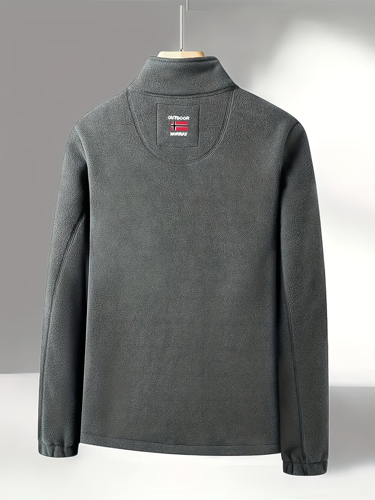 Gilberto | Veste Polar Homem Gola Alta com Fecho