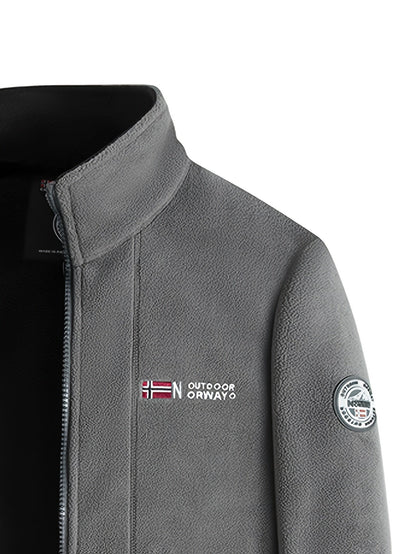 Gilberto | Veste Polar Homem Gola Alta com Fecho