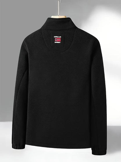 Gilberto | Veste Polar Homem Gola Alta com Fecho