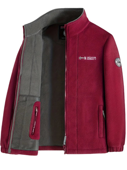 Gilberto | Veste Polar Homem Gola Alta com Fecho