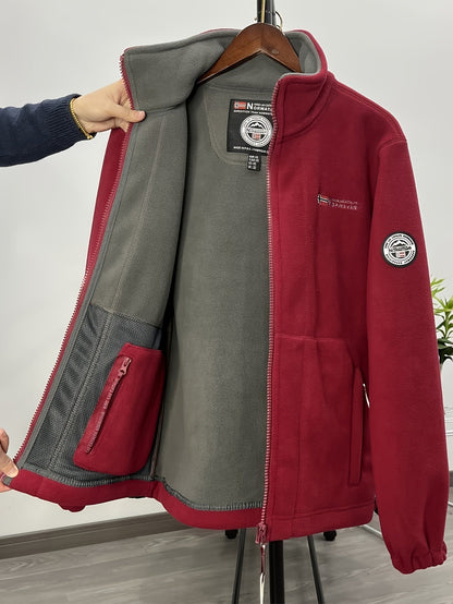 Gilberto | Veste Polar Homem Gola Alta com Fecho