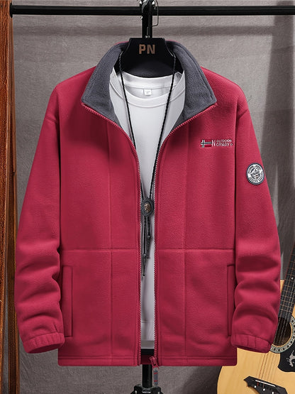 Gilberto | Veste Polar Homem Gola Alta com Fecho