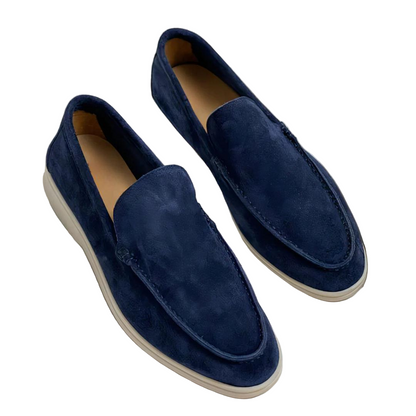 Gonçalo | Mocassins de Camurça Homem Sola Leve