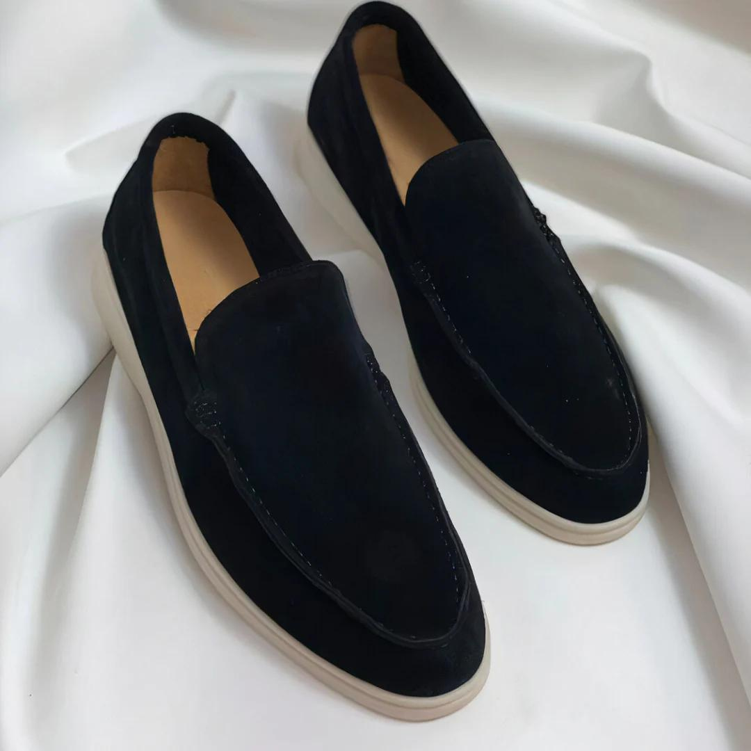 Gonçalo | Mocassins de Camurça Homem Sola Leve