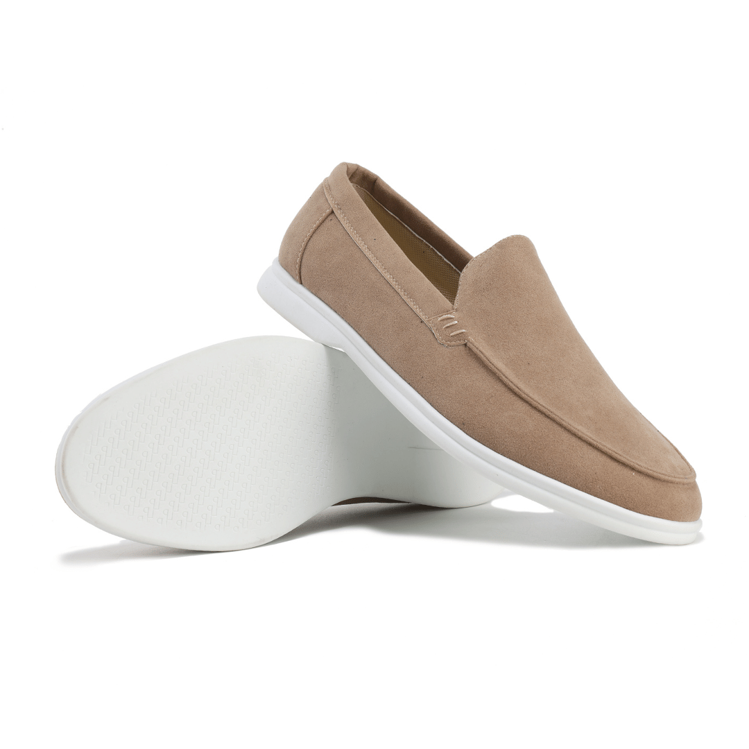 Gonçalo | Mocassins de Camurça Homem Sola Leve