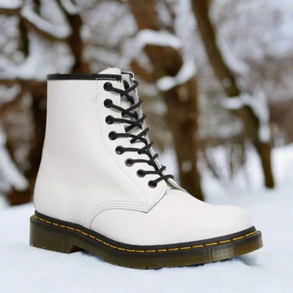 Pierce | Men's Leather Military Combat Boots Lace Up Mid Calf