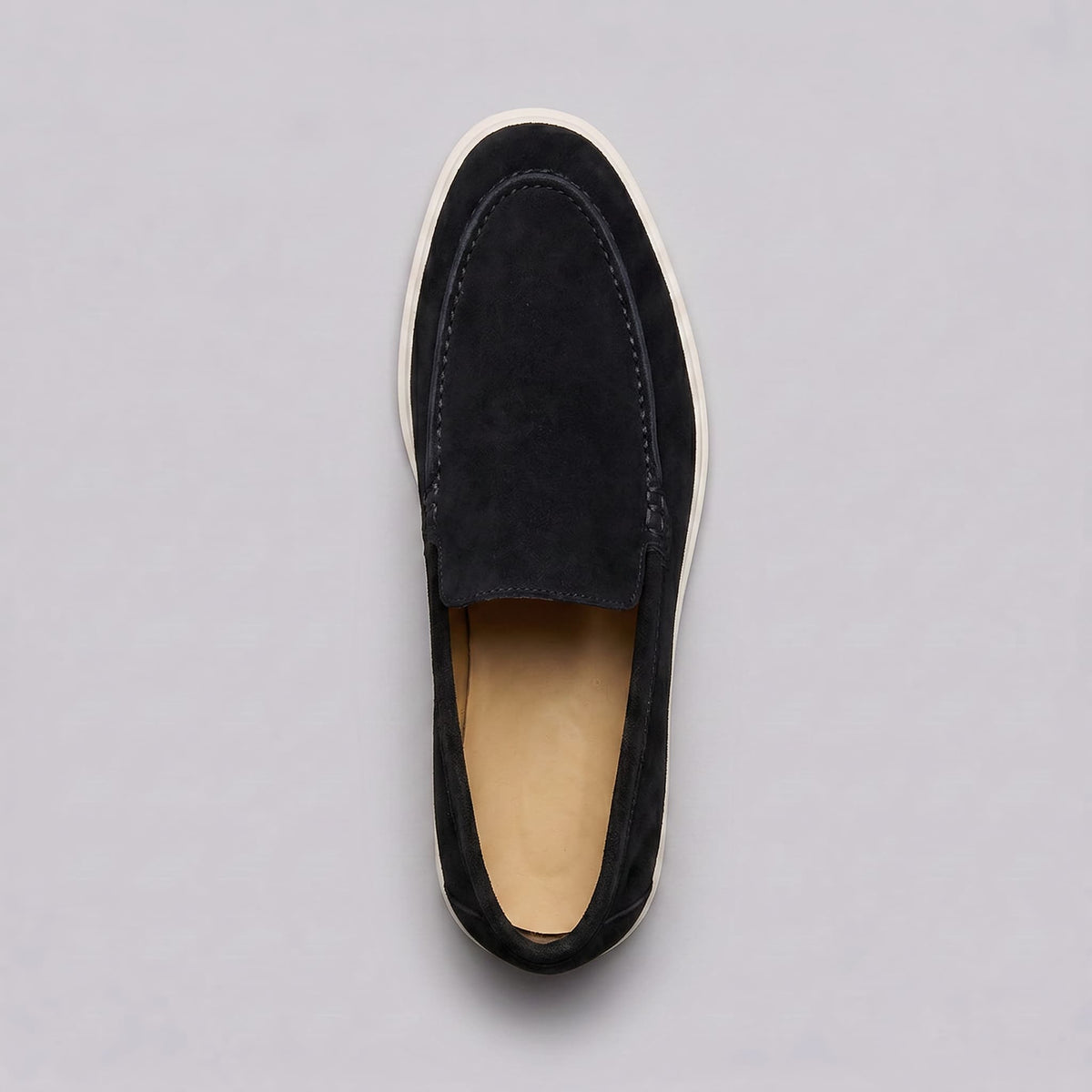 Gustavo | Mocassins de Camurça Homem Slip-On Sola Borracha
