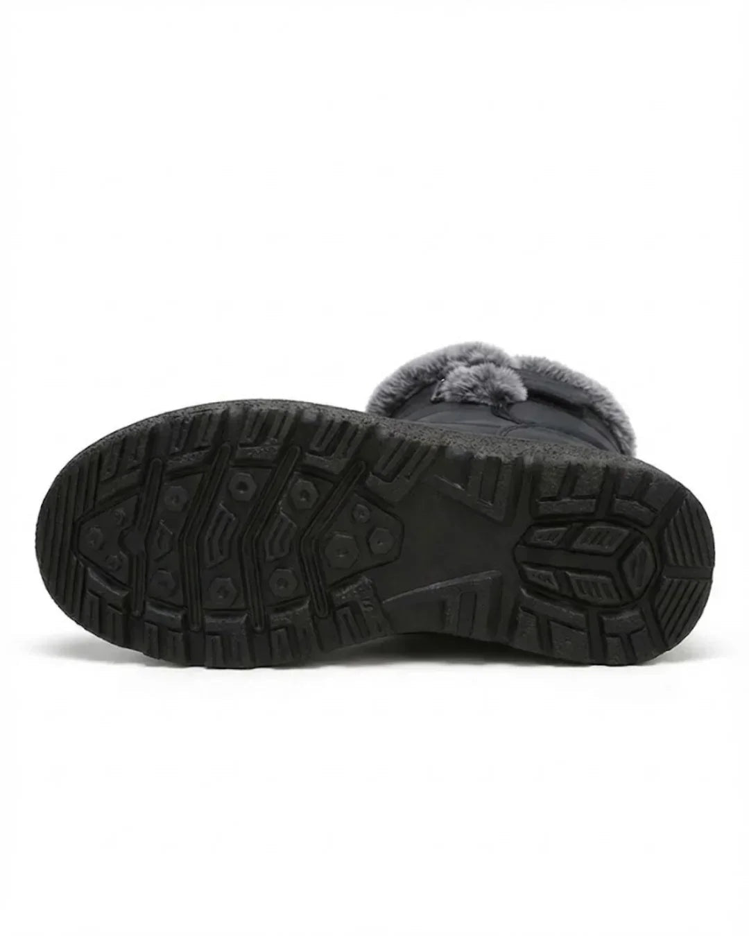 Henrietta | Women's Winter Snow Boots with Faux Fur Trim and Strap